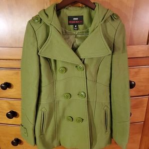 Gorgeous green Miss Sixty Wool Coat